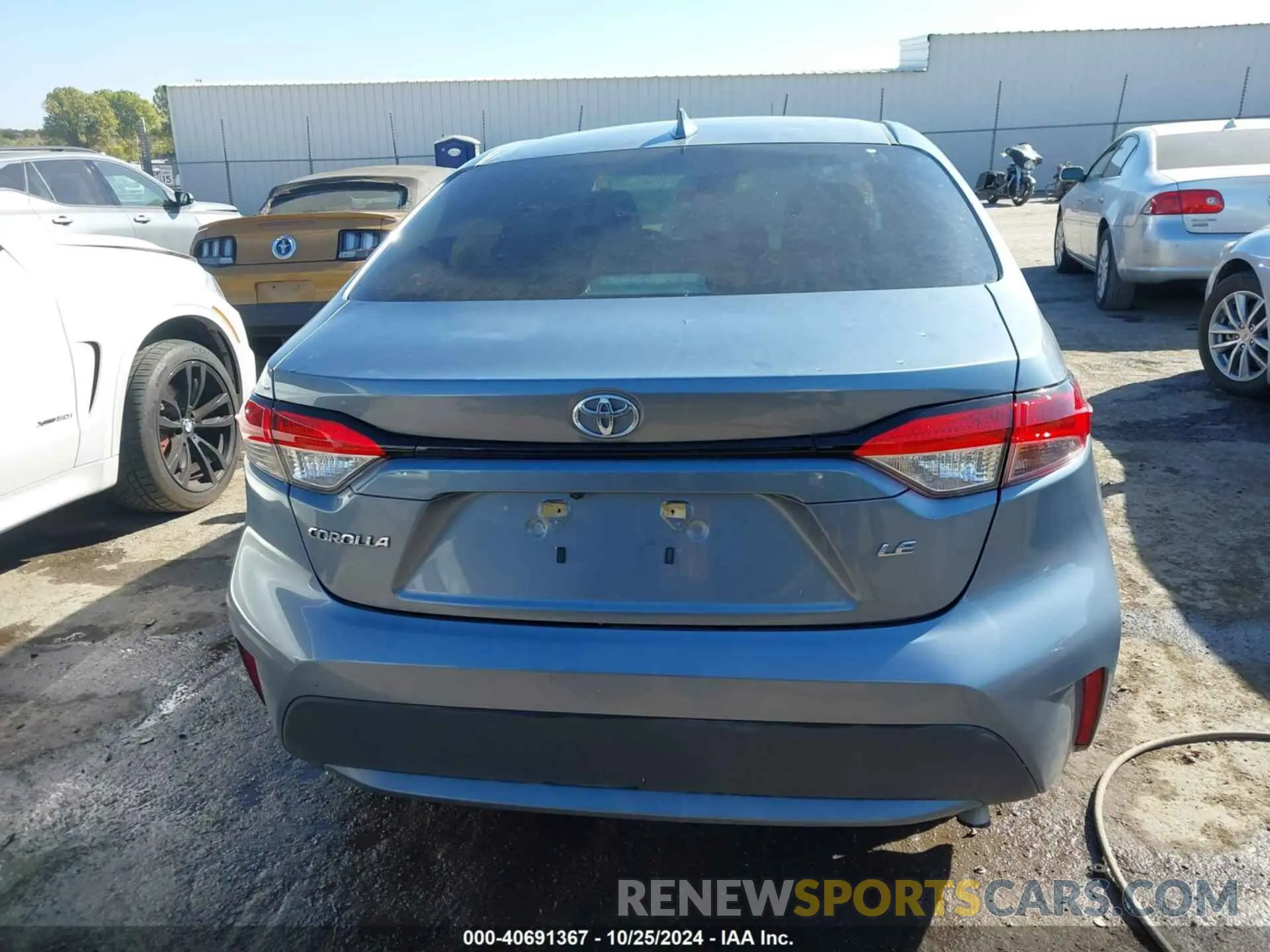 16 fotografías del automóvil dañado 5YFEPMAE3NP335754 TOYOTA COROLLA 2022