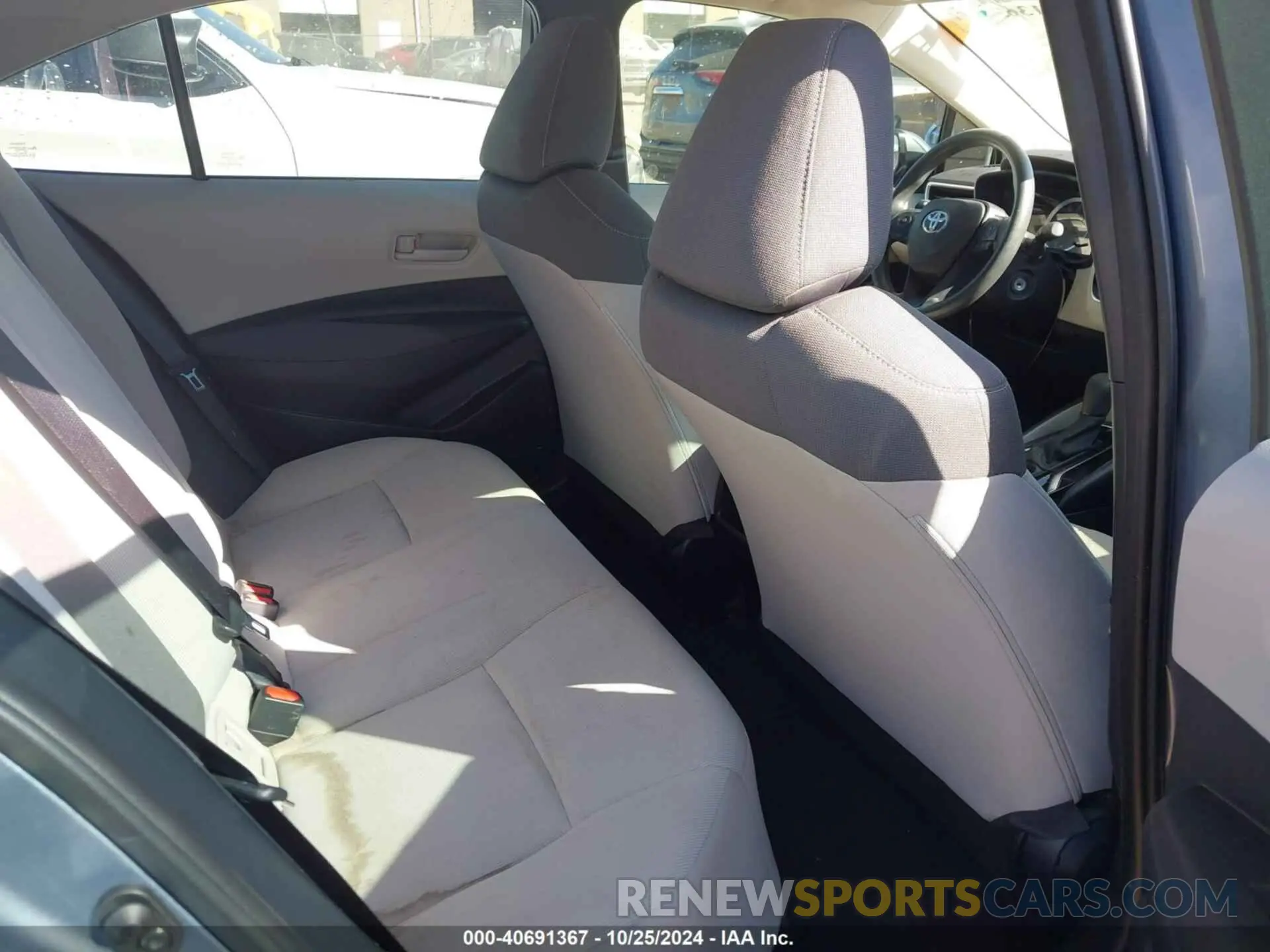 8 fotografías del automóvil dañado 5YFEPMAE3NP335754 TOYOTA COROLLA 2022