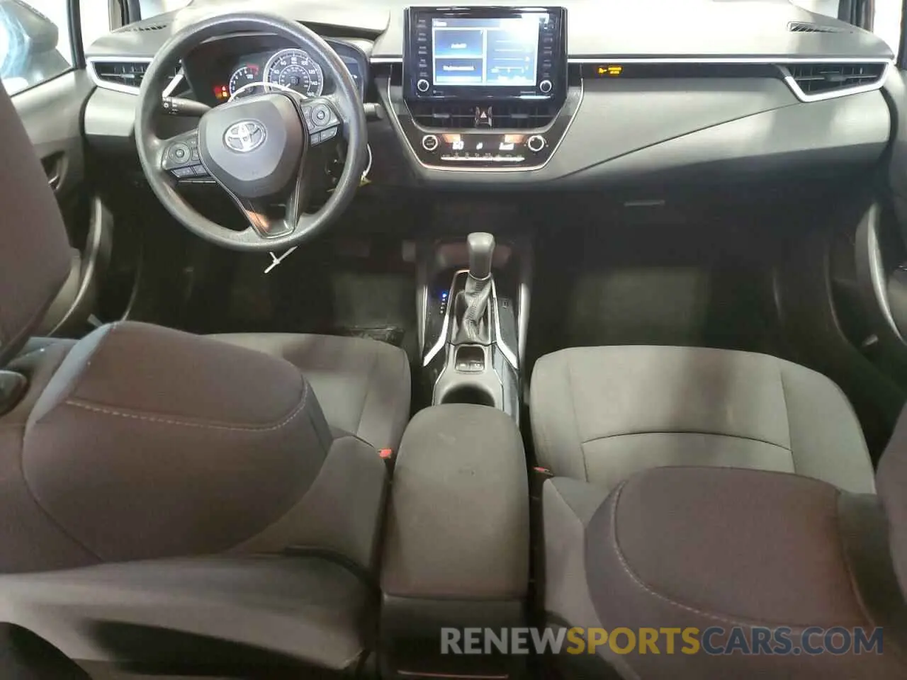 8 fotografías del automóvil dañado 5YFEPMAE3NP340050 TOYOTA COROLLA 2022