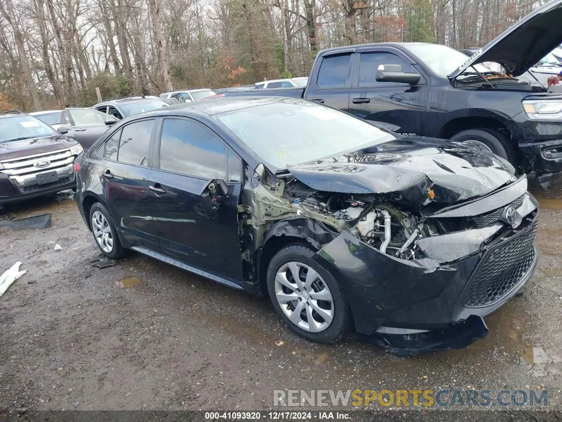 1 fotografías del automóvil dañado 5YFEPMAE3NP340470 TOYOTA COROLLA 2022