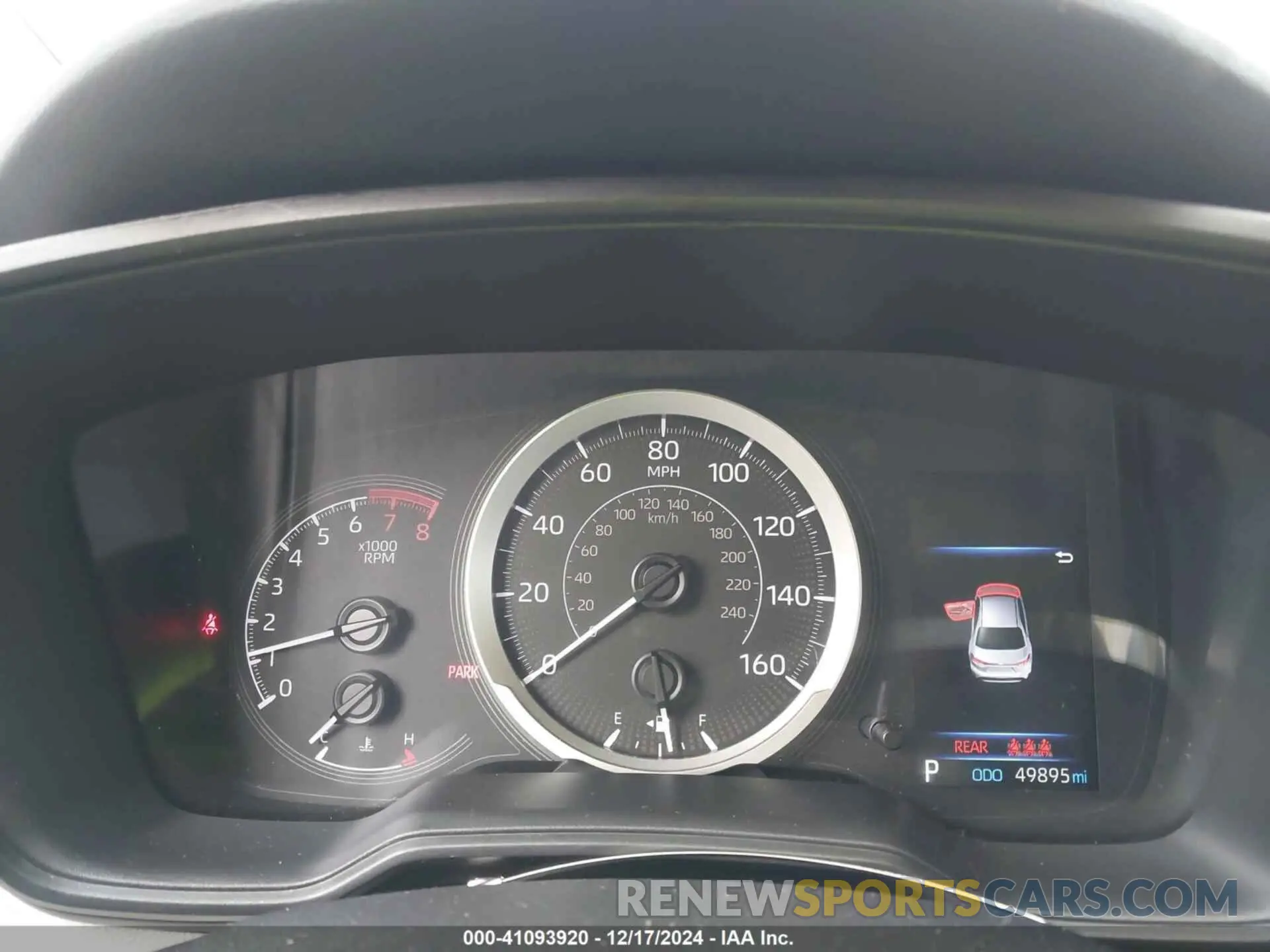 7 fotografías del automóvil dañado 5YFEPMAE3NP340470 TOYOTA COROLLA 2022