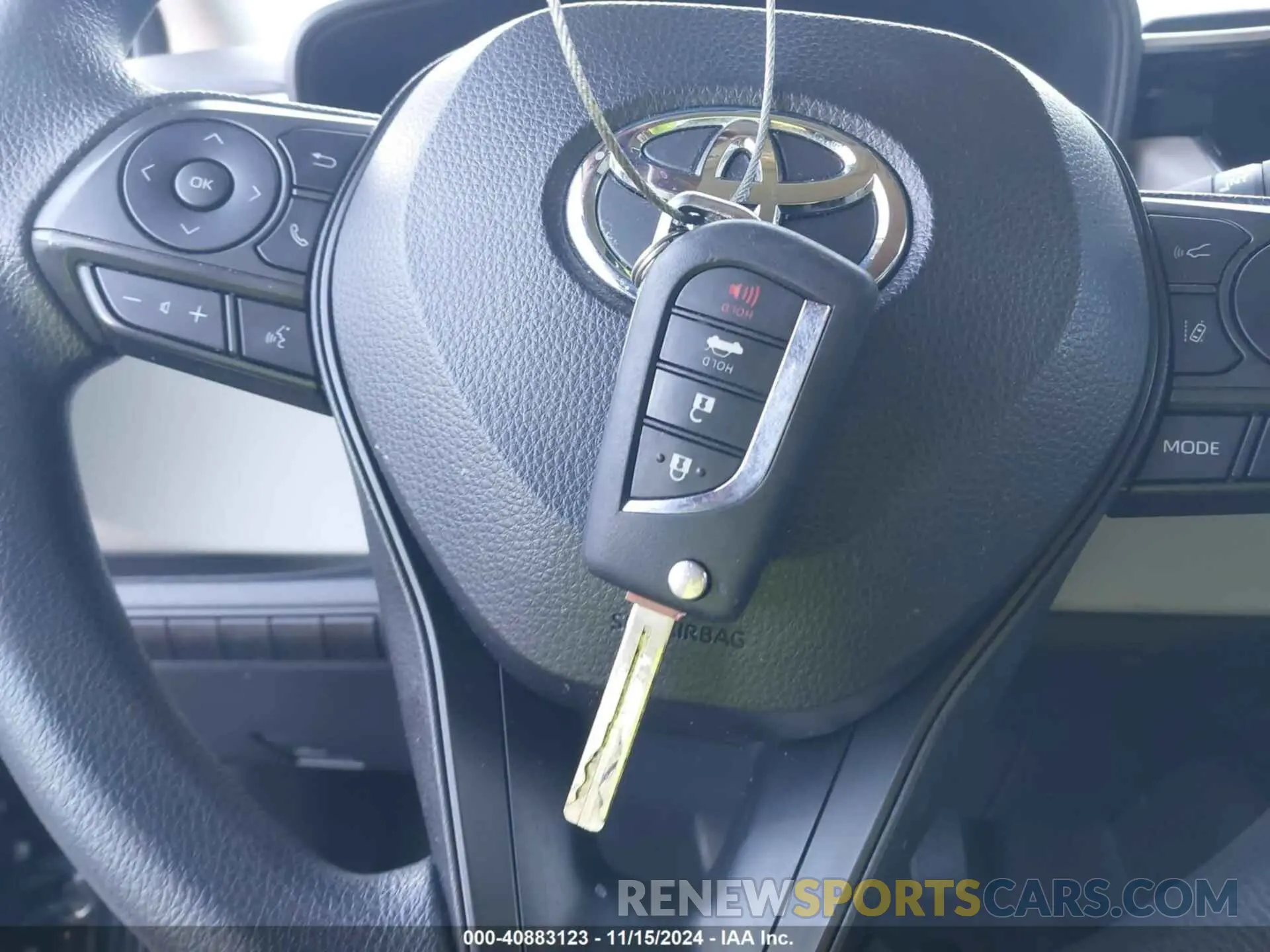 11 fotografías del automóvil dañado 5YFEPMAE3NP342624 TOYOTA COROLLA 2022