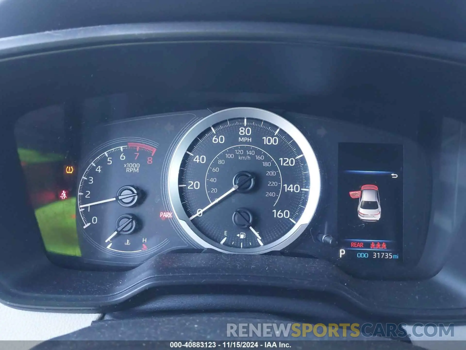 7 fotografías del automóvil dañado 5YFEPMAE3NP342624 TOYOTA COROLLA 2022