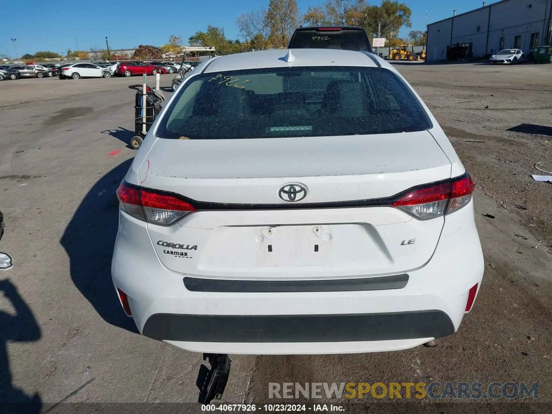 17 fotografías del automóvil dañado 5YFEPMAE3NP349010 TOYOTA COROLLA 2022