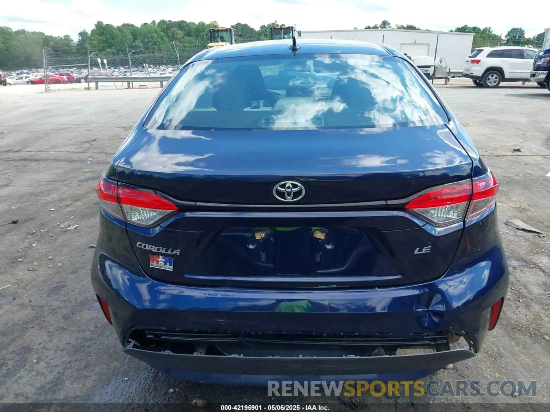 16 fotografías del automóvil dañado 5YFEPMAE3NP356037 TOYOTA COROLLA 2022