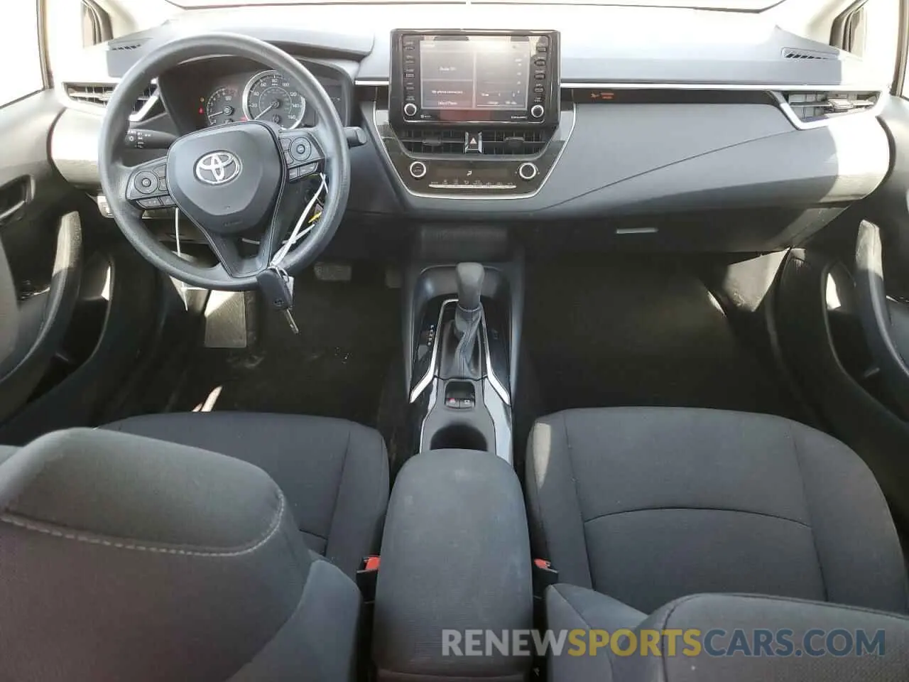 8 fotografías del automóvil dañado 5YFEPMAE3NP361657 TOYOTA COROLLA 2022