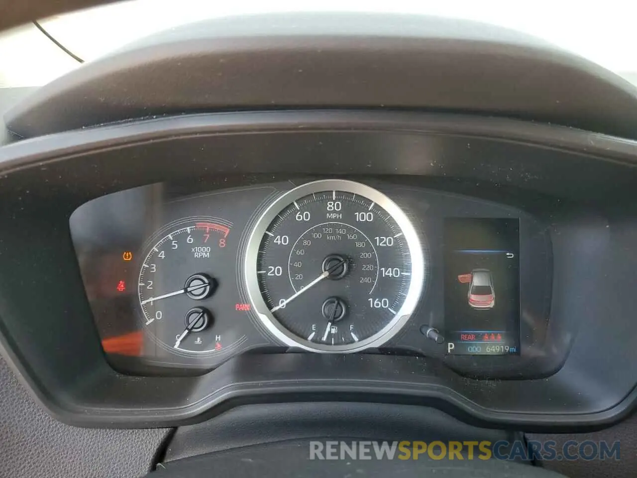 9 fotografías del automóvil dañado 5YFEPMAE3NP361657 TOYOTA COROLLA 2022