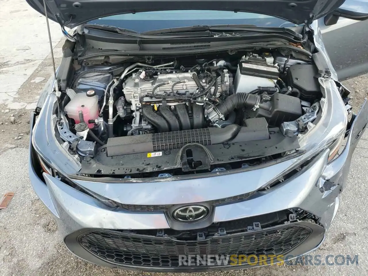 11 fotografías del automóvil dañado 5YFEPMAE3NP366745 TOYOTA COROLLA 2022