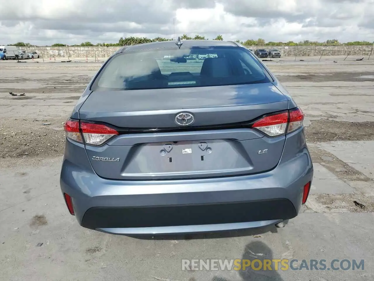 6 fotografías del automóvil dañado 5YFEPMAE3NP366745 TOYOTA COROLLA 2022