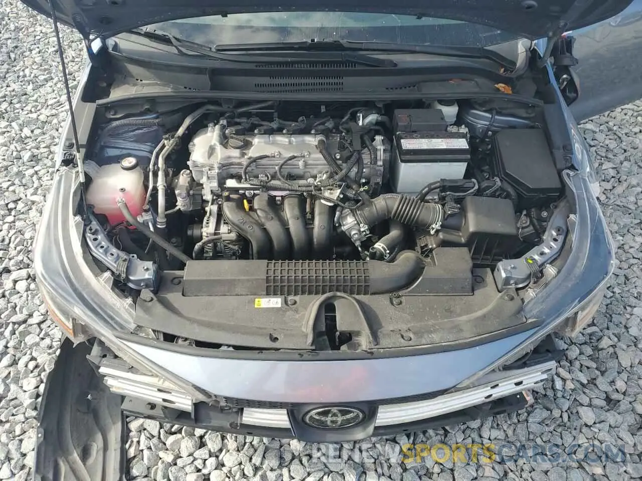 11 fotografías del automóvil dañado 5YFEPMAE3NP367460 TOYOTA COROLLA 2022