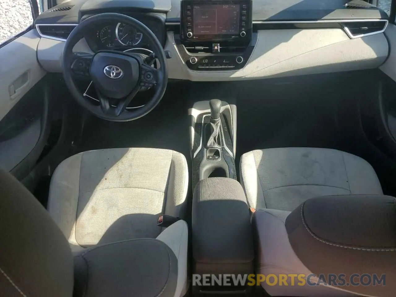 8 fotografías del automóvil dañado 5YFEPMAE3NP367460 TOYOTA COROLLA 2022