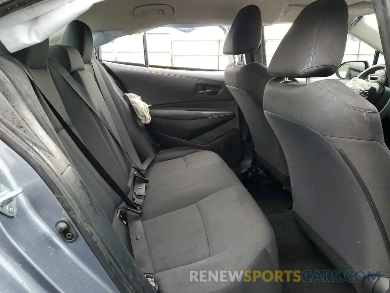 10 fotografías del automóvil dañado 5YFEPMAE3NP369497 TOYOTA COROLLA 2022