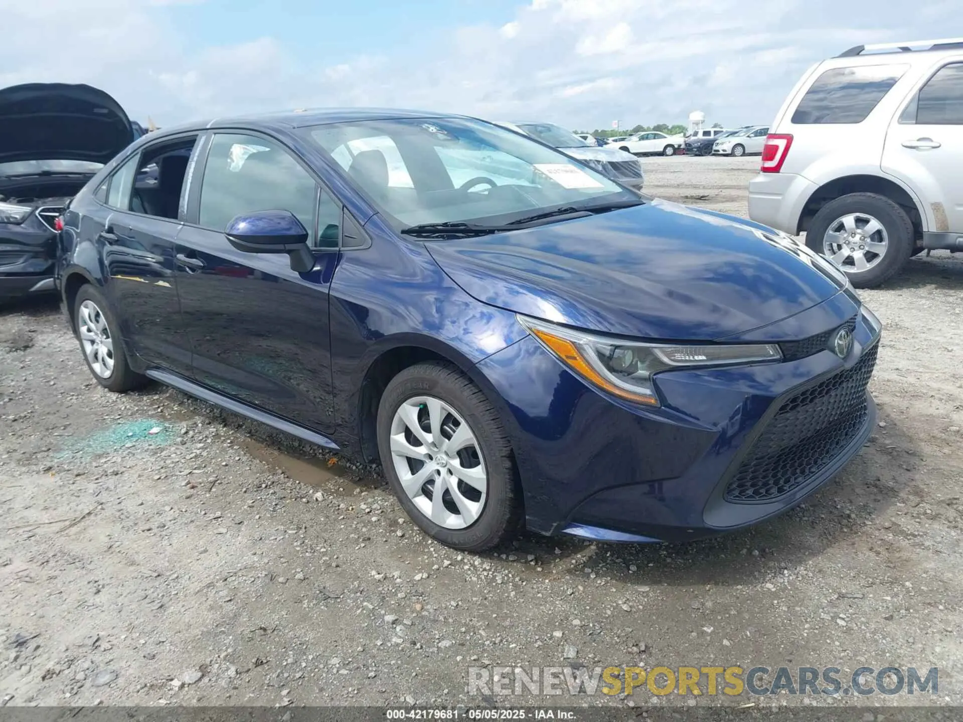 1 fotografías del automóvil dañado 5YFEPMAE3NP371086 TOYOTA COROLLA 2022