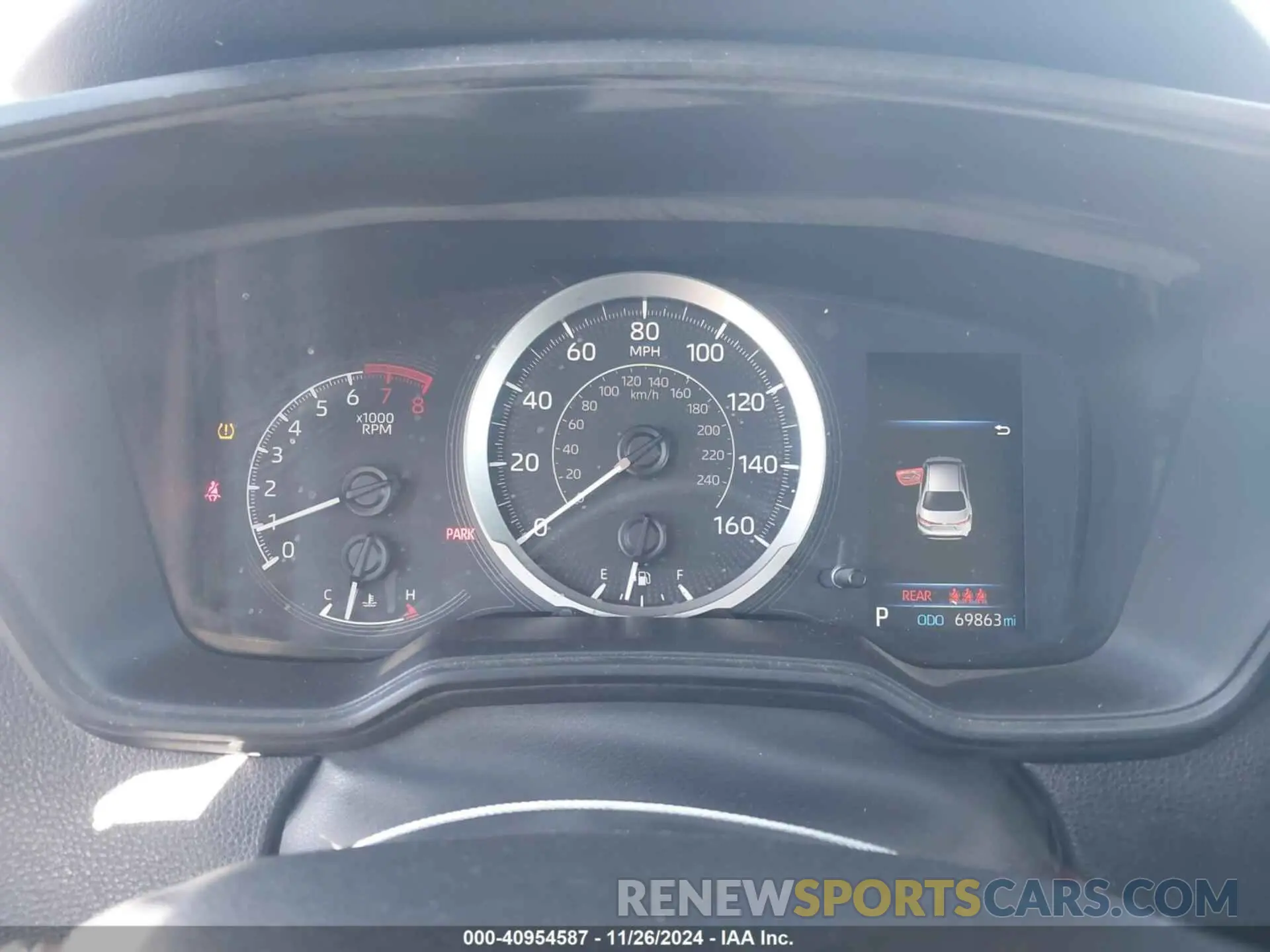 7 fotografías del automóvil dañado 5YFEPMAE3NP371783 TOYOTA COROLLA 2022