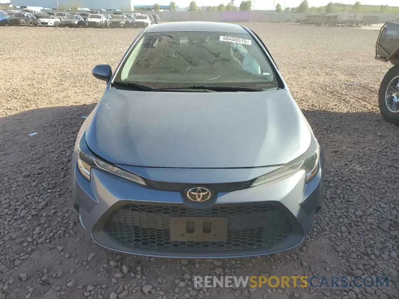 5 fotografías del automóvil dañado 5YFEPMAE4NP277587 TOYOTA COROLLA 2022