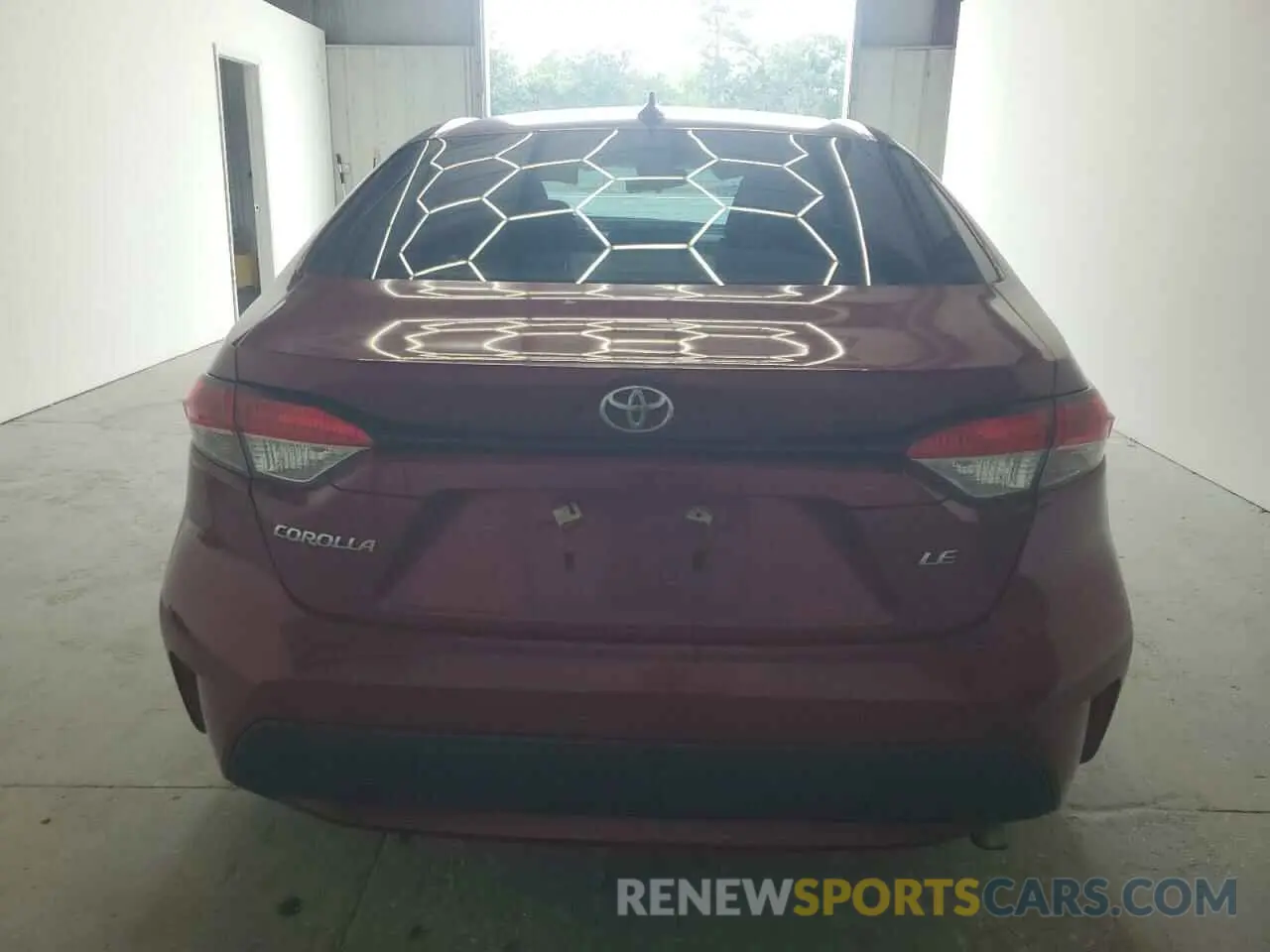 6 fotografías del automóvil dañado 5YFEPMAE4NP288637 TOYOTA COROLLA 2022