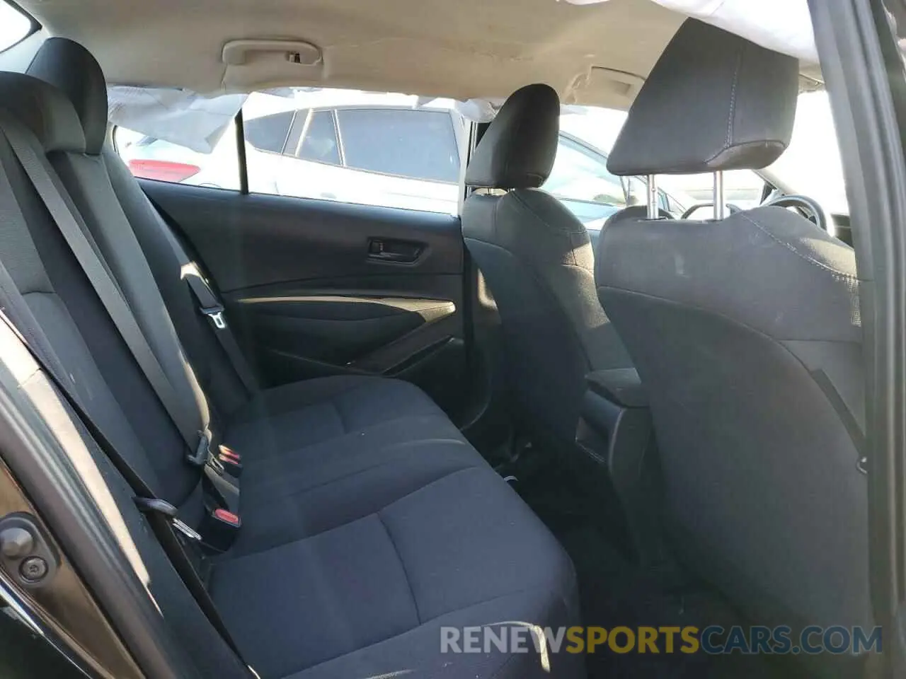 10 fotografías del automóvil dañado 5YFEPMAE4NP288900 TOYOTA COROLLA 2022