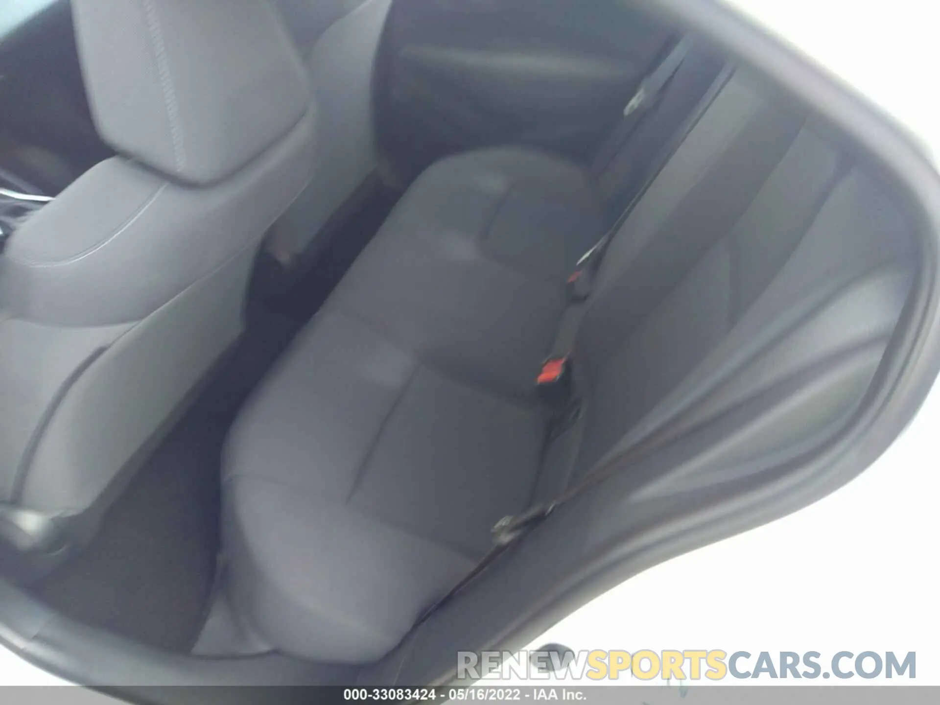 8 fotografías del automóvil dañado 5YFEPMAE4NP292168 TOYOTA COROLLA 2022