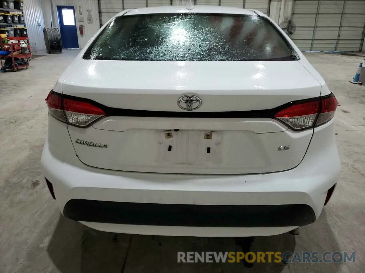 6 fotografías del automóvil dañado 5YFEPMAE4NP305923 TOYOTA COROLLA 2022