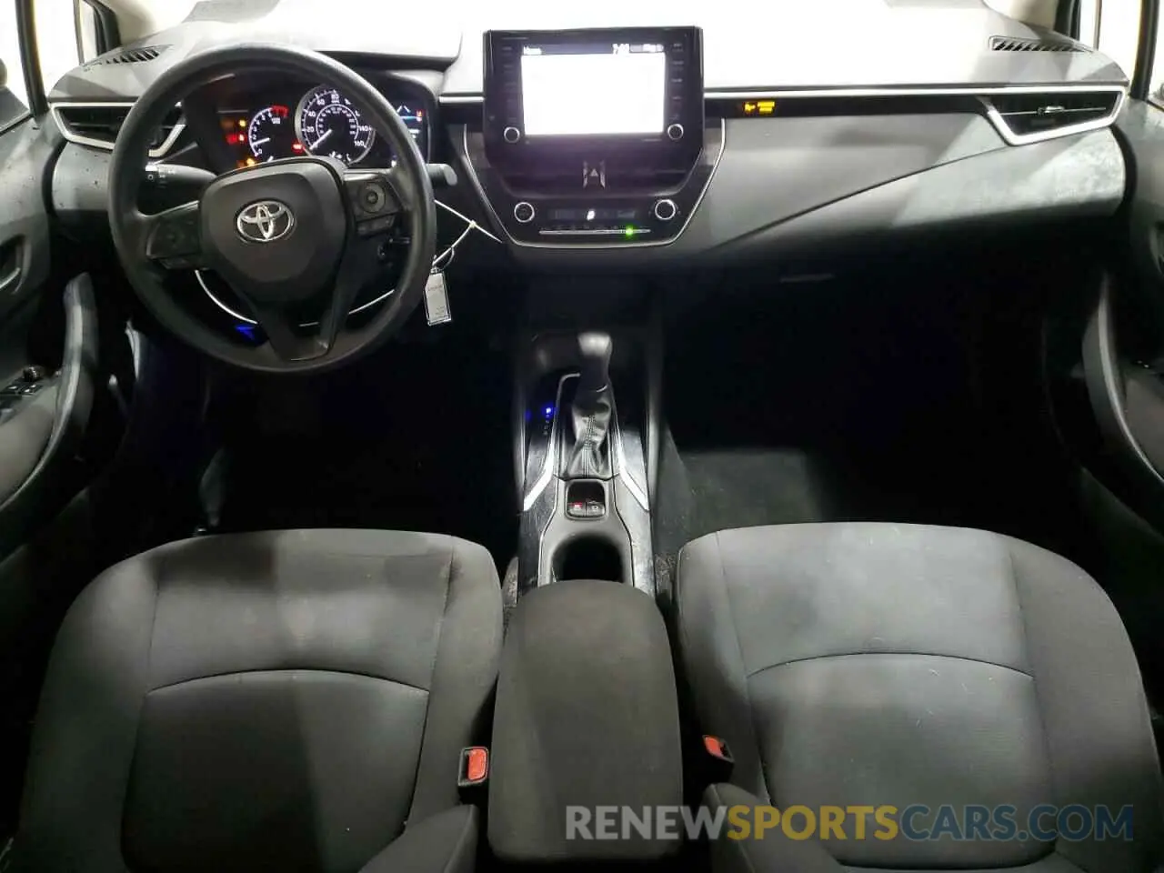 8 fotografías del automóvil dañado 5YFEPMAE4NP305923 TOYOTA COROLLA 2022