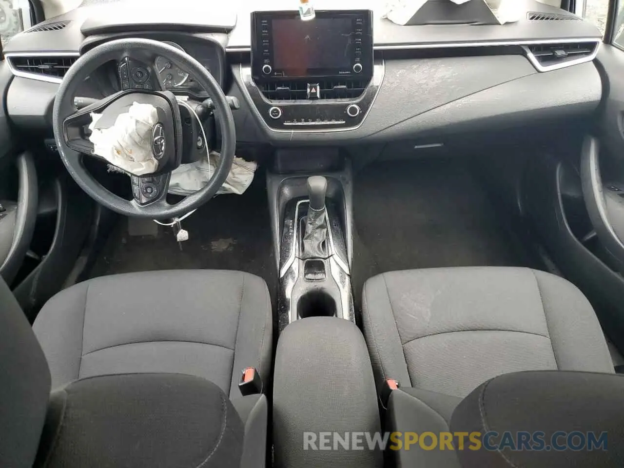 8 fotografías del automóvil dañado 5YFEPMAE4NP309390 TOYOTA COROLLA 2022