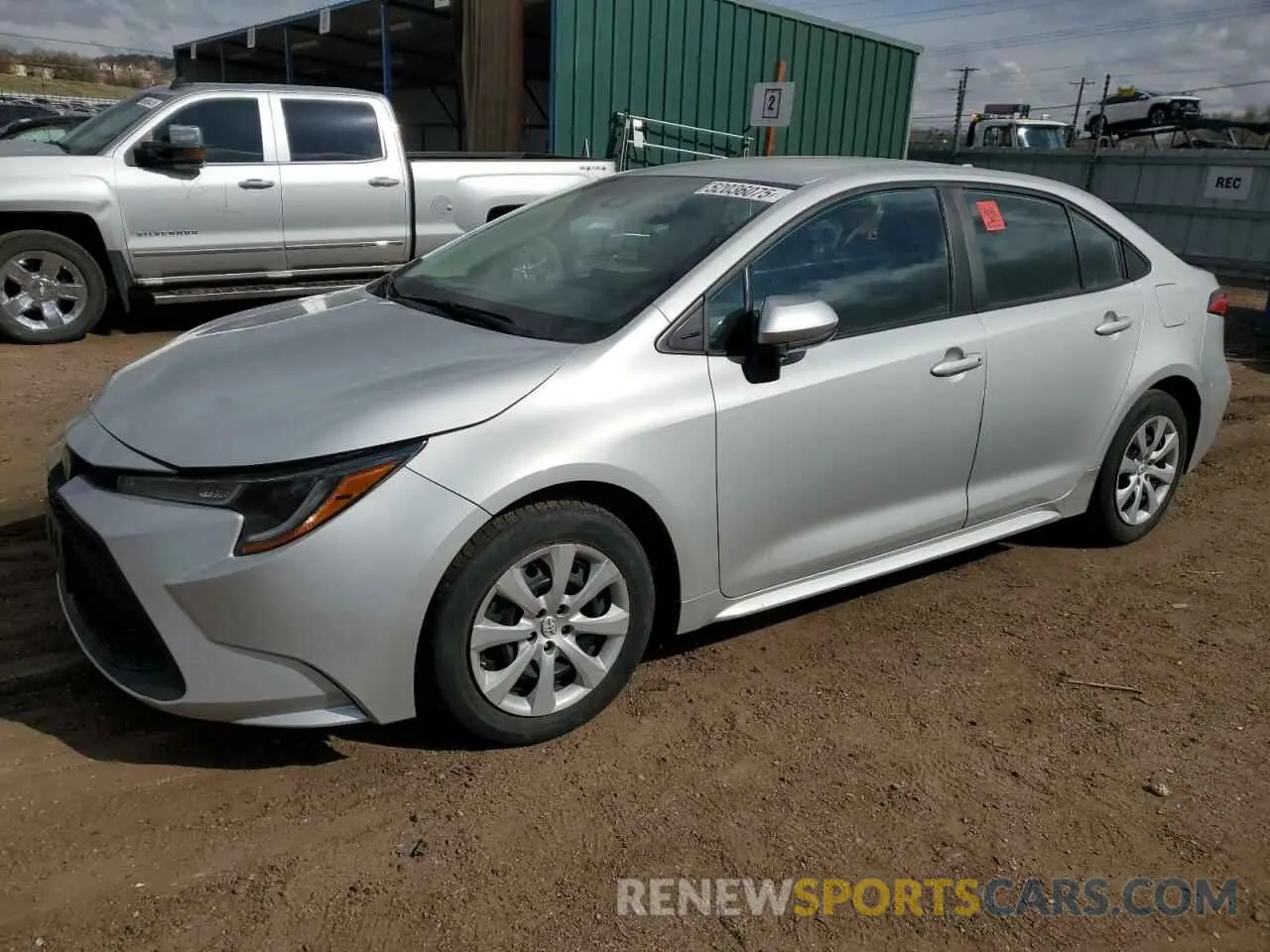 1 fotografías del automóvil dañado 5YFEPMAE4NP316730 TOYOTA COROLLA 2022