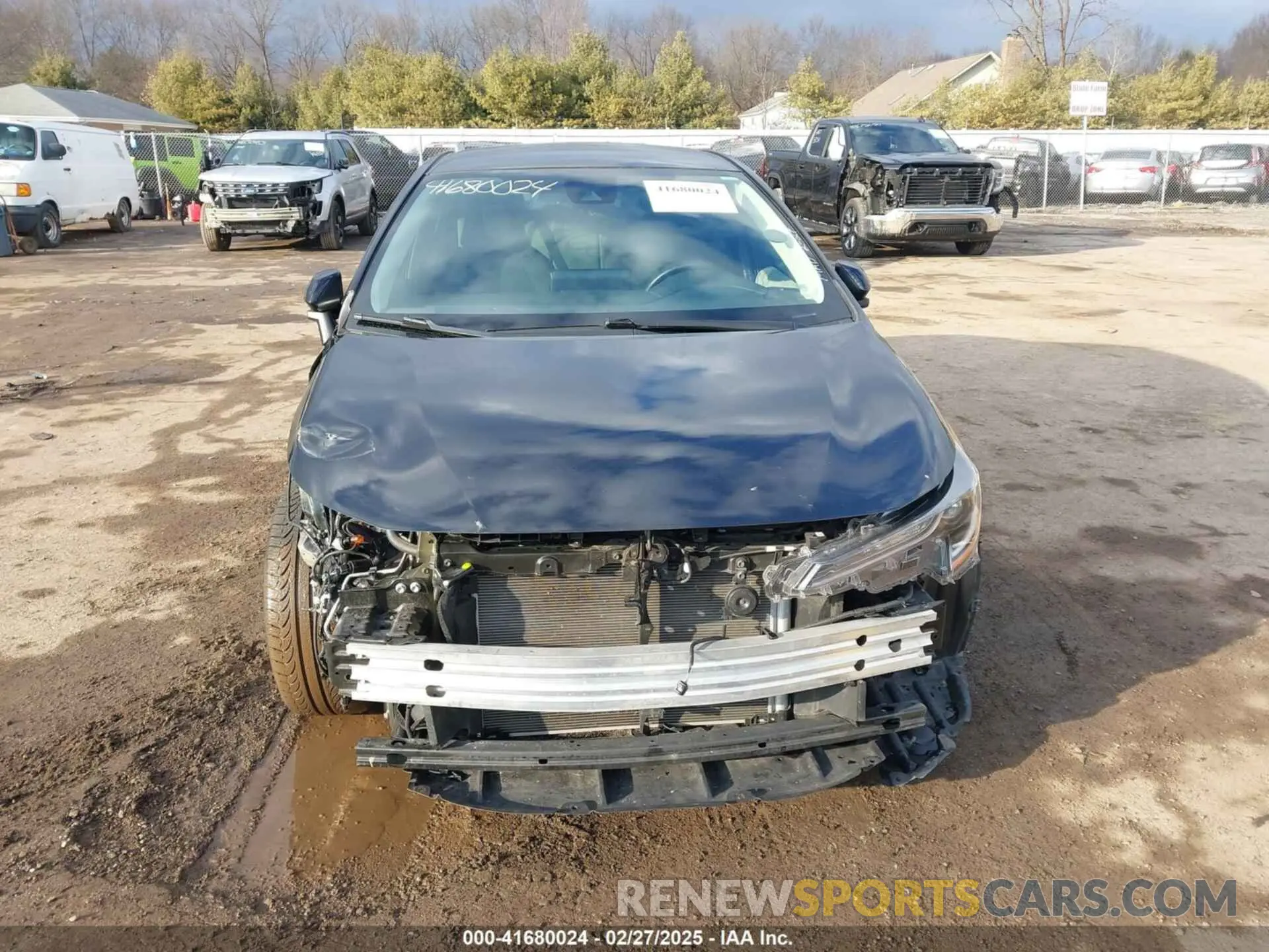 13 fotografías del automóvil dañado 5YFEPMAE4NP324102 TOYOTA COROLLA 2022