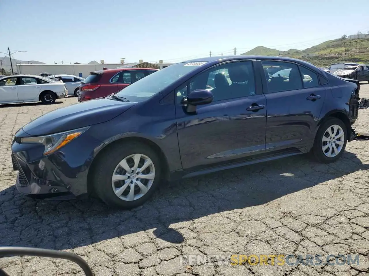 1 fotografías del automóvil dañado 5YFEPMAE4NP328327 TOYOTA COROLLA 2022