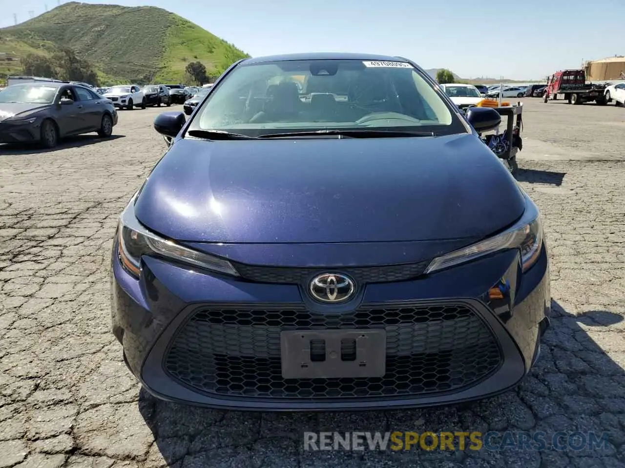 5 fotografías del automóvil dañado 5YFEPMAE4NP328327 TOYOTA COROLLA 2022