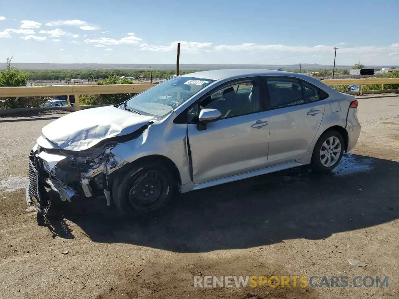 1 fotografías del automóvil dañado 5YFEPMAE4NP331647 TOYOTA COROLLA 2022