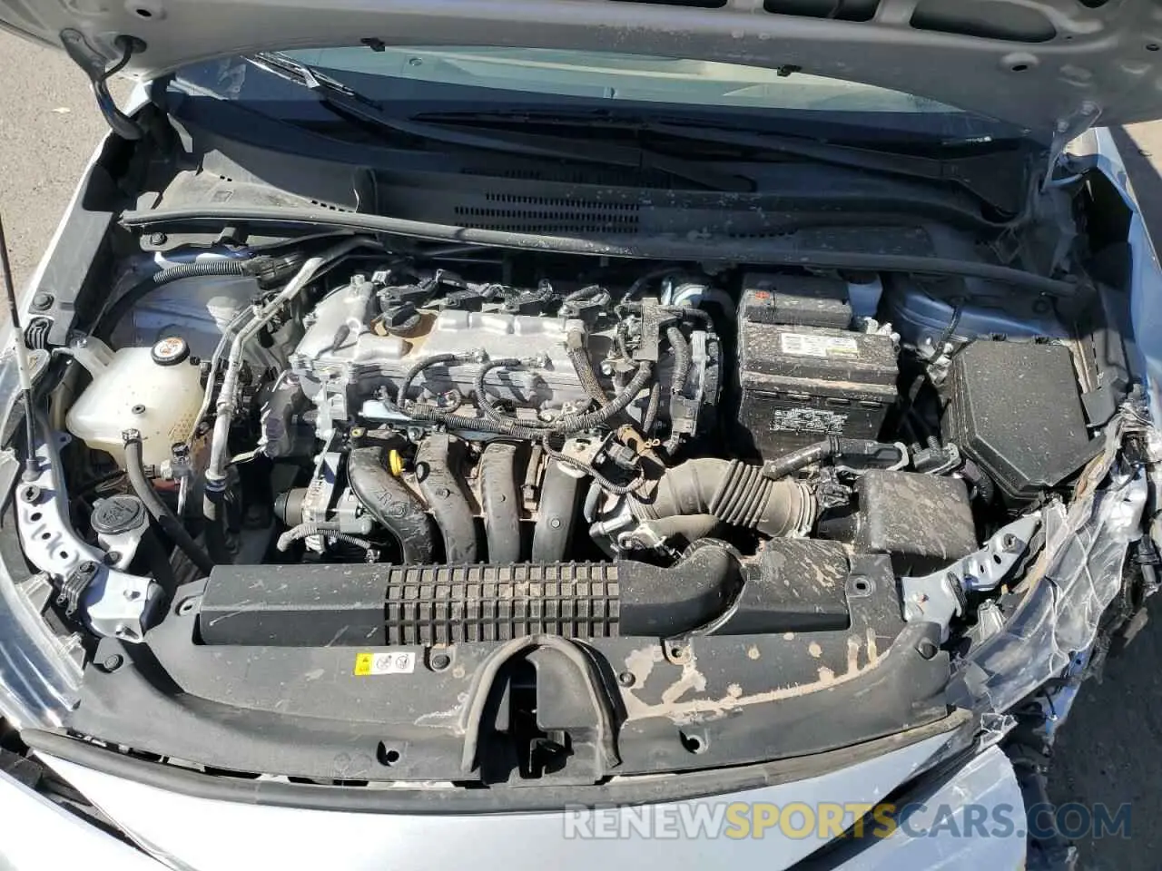 11 fotografías del automóvil dañado 5YFEPMAE4NP331647 TOYOTA COROLLA 2022