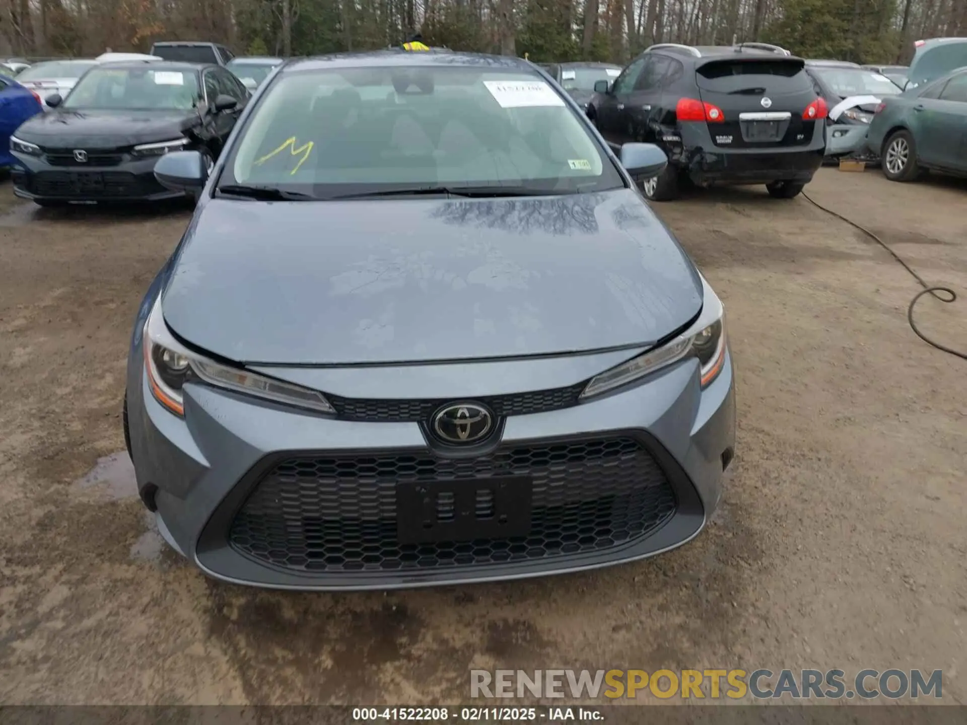 12 fotografías del automóvil dañado 5YFEPMAE4NP341577 TOYOTA COROLLA 2022