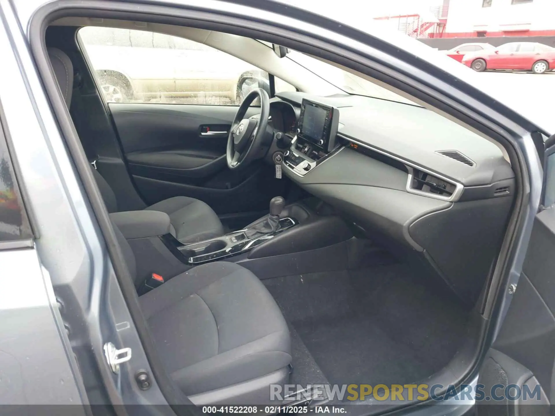 5 fotografías del automóvil dañado 5YFEPMAE4NP341577 TOYOTA COROLLA 2022