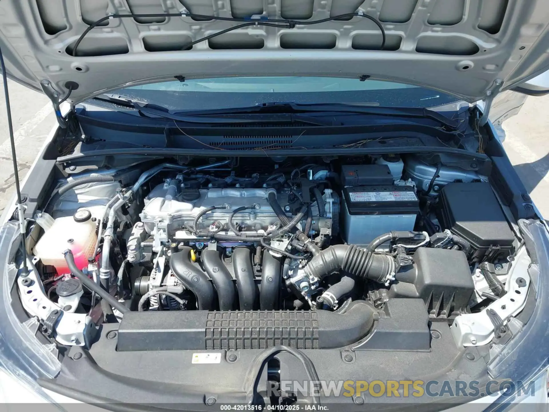 10 fotografías del automóvil dañado 5YFEPMAE4NP353356 TOYOTA COROLLA 2022