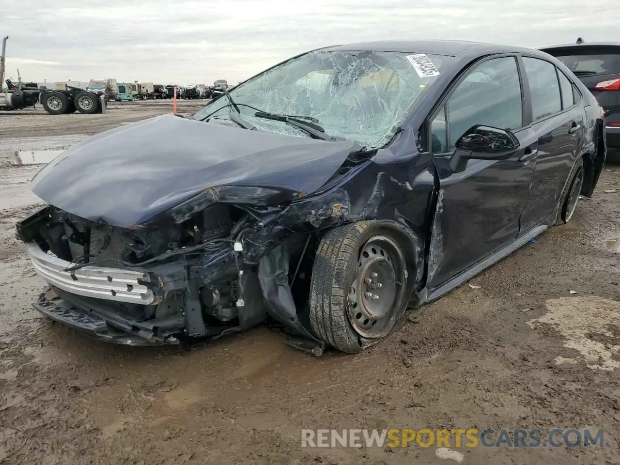 1 fotografías del automóvil dañado 5YFEPMAE4NP357018 TOYOTA COROLLA 2022