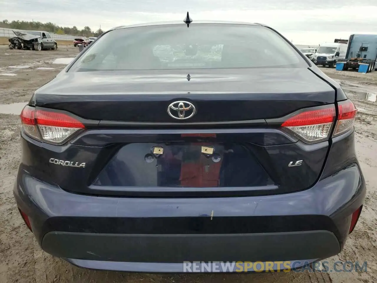 6 fotografías del automóvil dañado 5YFEPMAE4NP357018 TOYOTA COROLLA 2022