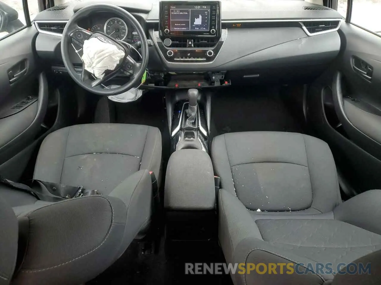 8 fotografías del automóvil dañado 5YFEPMAE4NP357018 TOYOTA COROLLA 2022