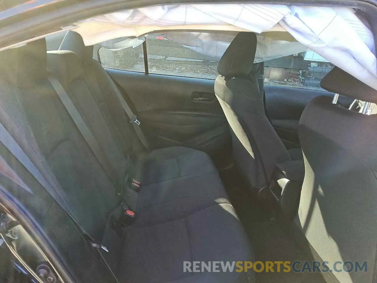 10 fotografías del automóvil dañado 5YFEPMAE4NP358217 TOYOTA COROLLA 2022