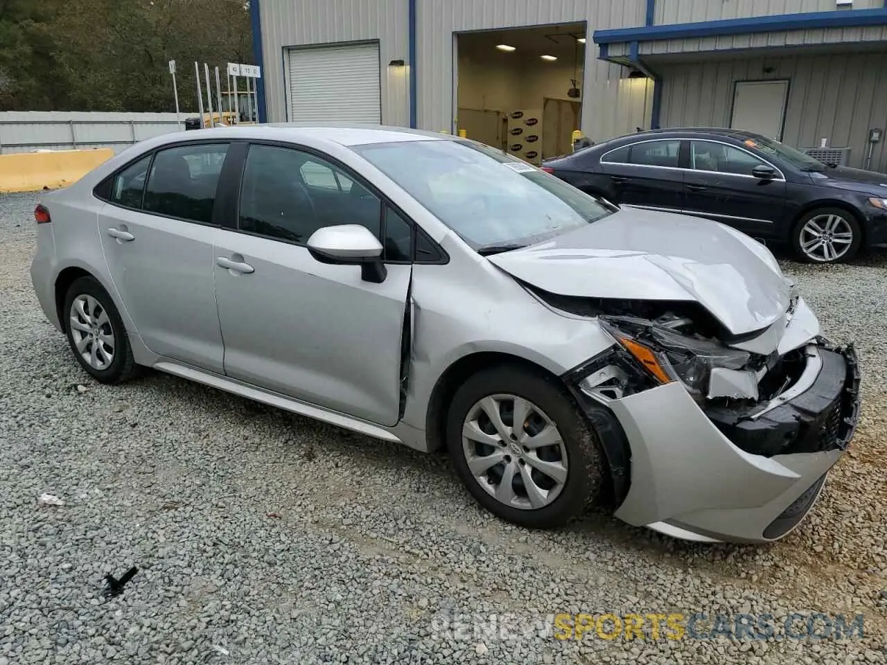 4 fotografías del automóvil dañado 5YFEPMAE4NP363711 TOYOTA COROLLA 2022