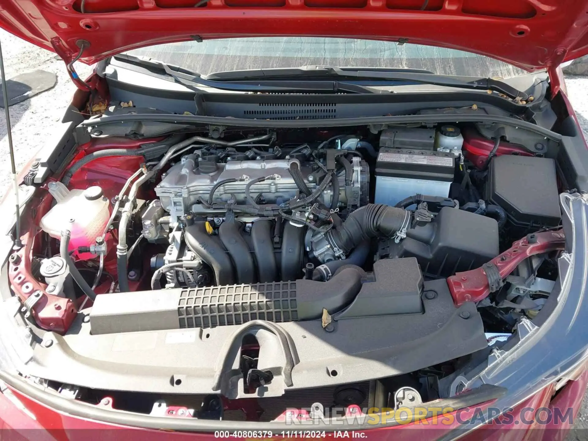 10 fotografías del automóvil dañado 5YFEPMAE4NP368536 TOYOTA COROLLA 2022