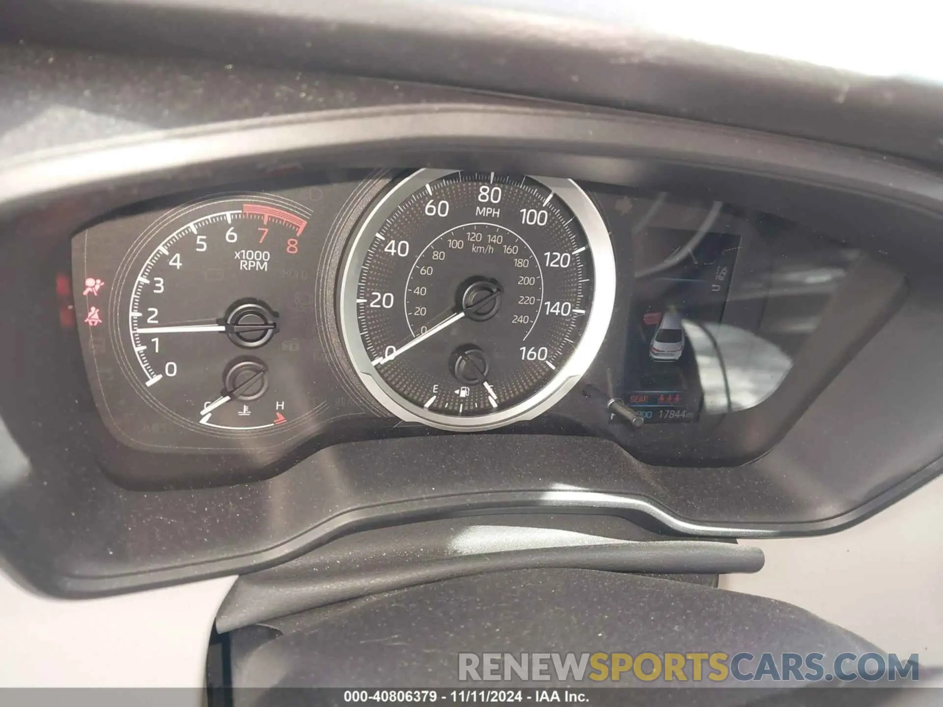 7 fotografías del automóvil dañado 5YFEPMAE4NP368536 TOYOTA COROLLA 2022