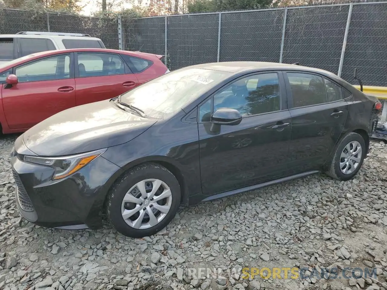 1 fotografías del automóvil dañado 5YFEPMAE4NP368844 TOYOTA COROLLA 2022