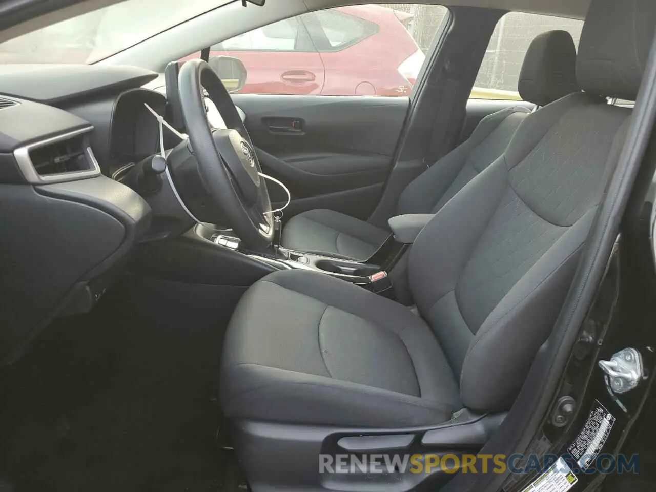 7 fotografías del automóvil dañado 5YFEPMAE4NP368844 TOYOTA COROLLA 2022