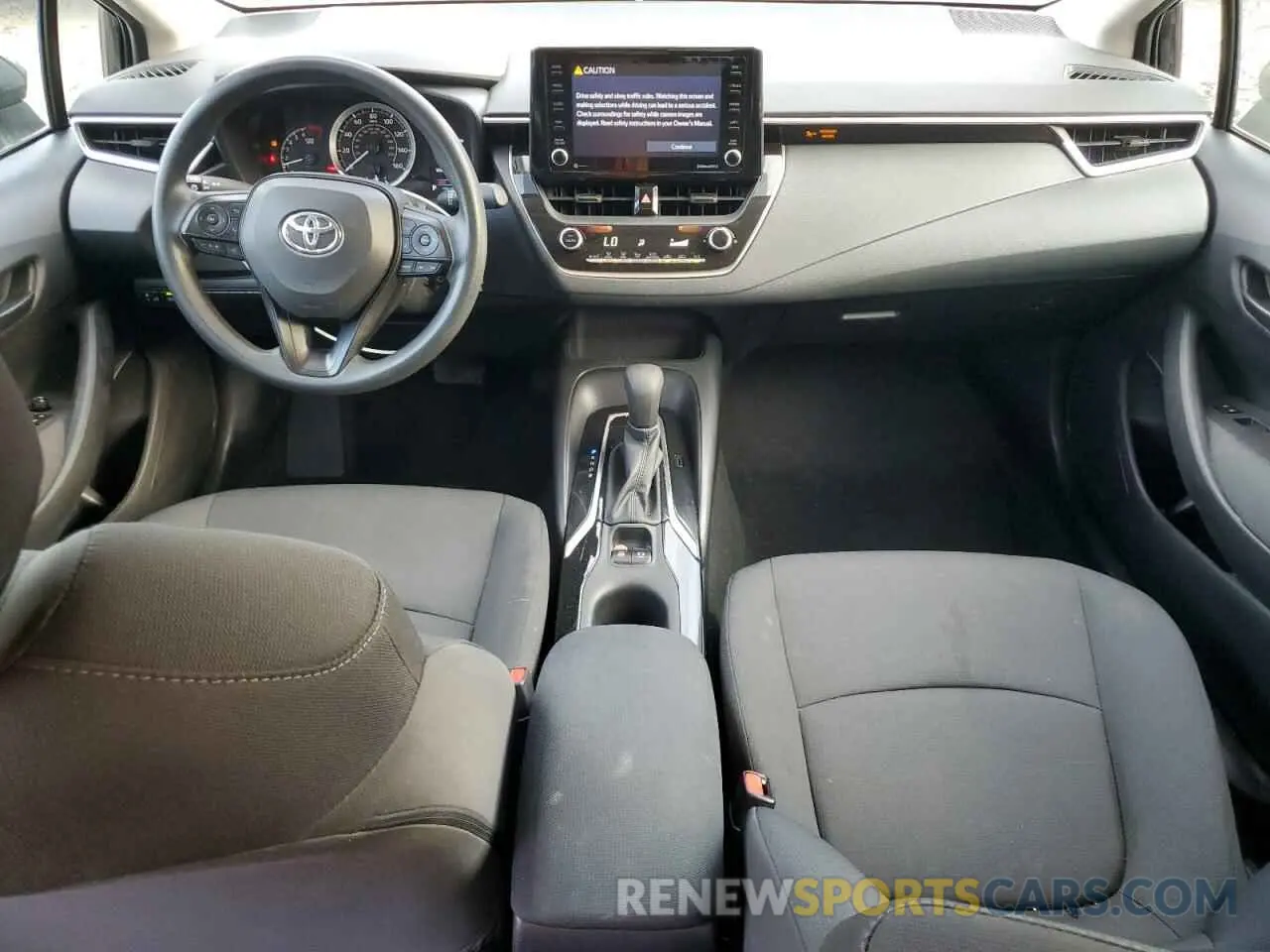 8 fotografías del automóvil dañado 5YFEPMAE4NP368844 TOYOTA COROLLA 2022