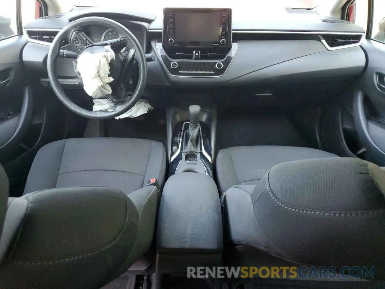 8 fotografías del automóvil dañado 5YFEPMAE4NP372652 TOYOTA COROLLA 2022
