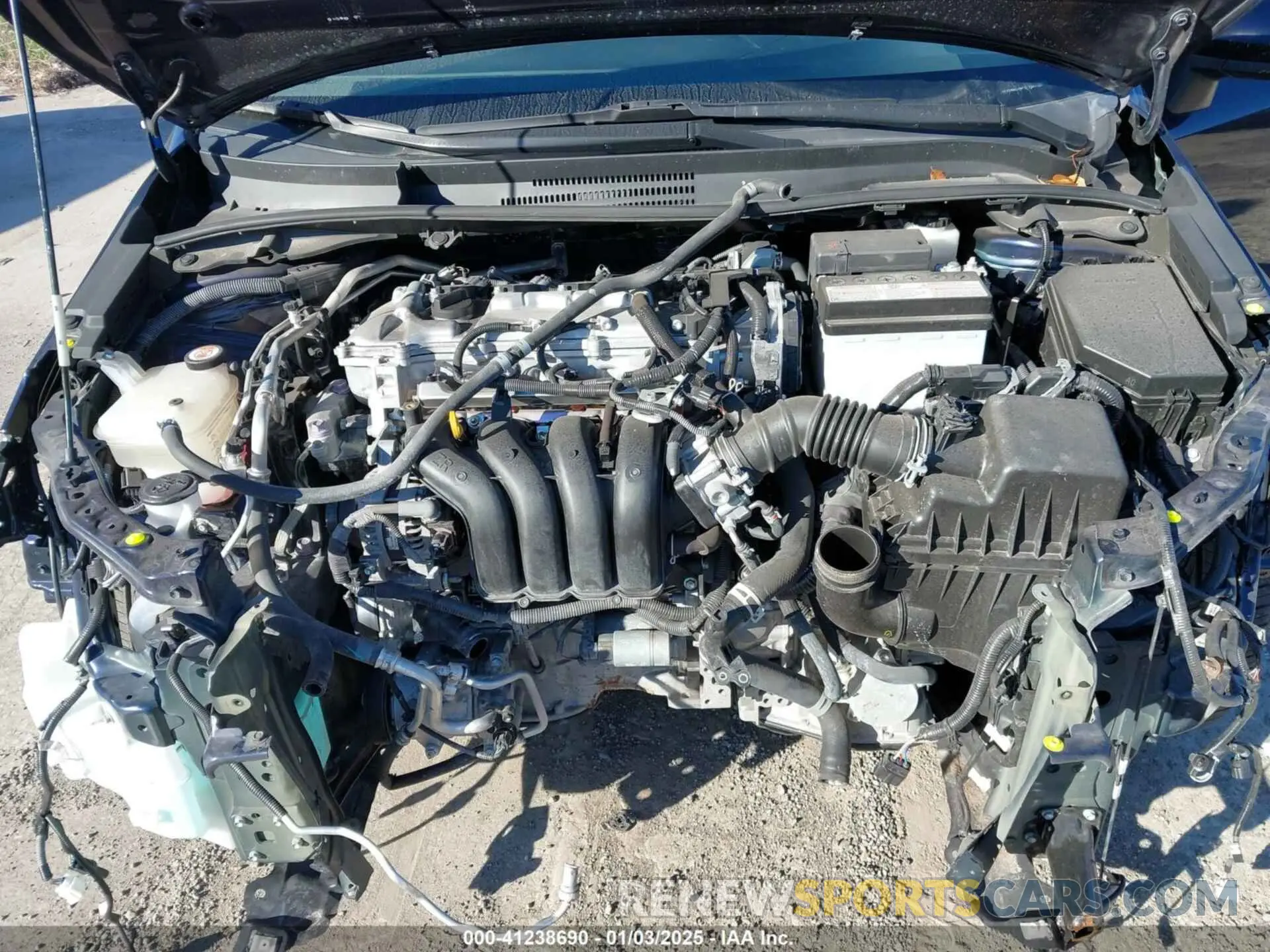 10 fotografías del automóvil dañado 5YFEPMAE4NP373980 TOYOTA COROLLA 2022