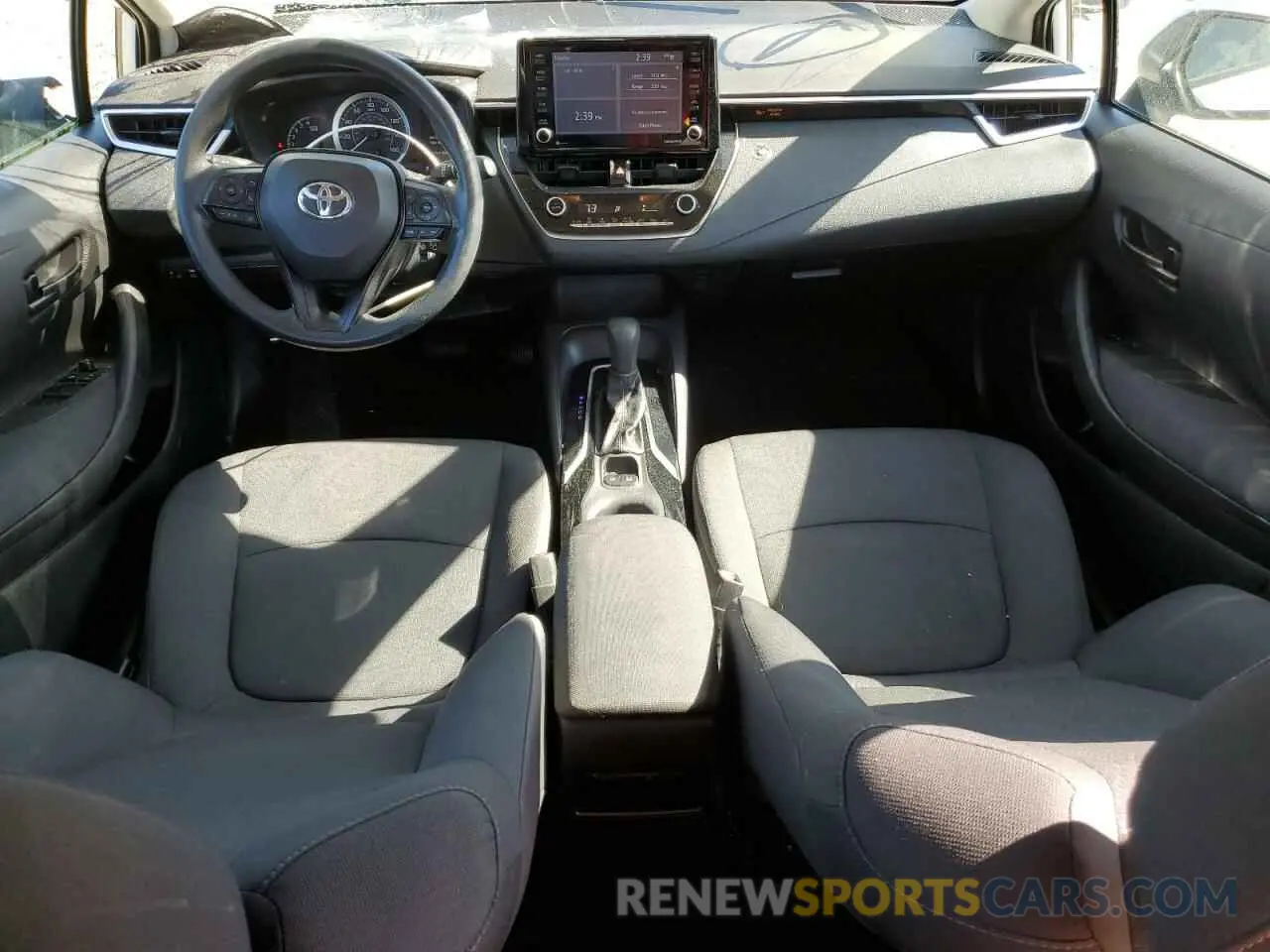8 fotografías del automóvil dañado 5YFEPMAE4NP374045 TOYOTA COROLLA 2022
