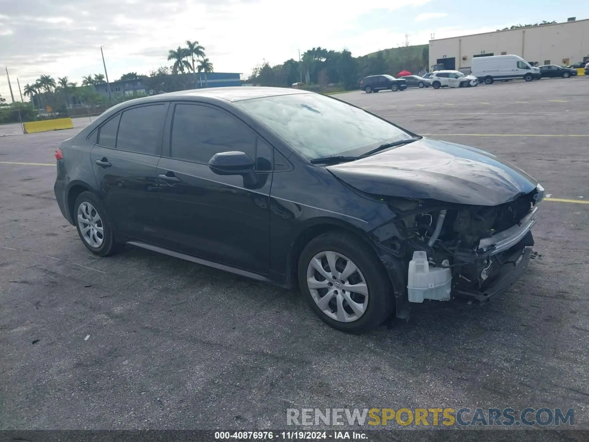 1 fotografías del automóvil dañado 5YFEPMAE4NP376331 TOYOTA COROLLA 2022