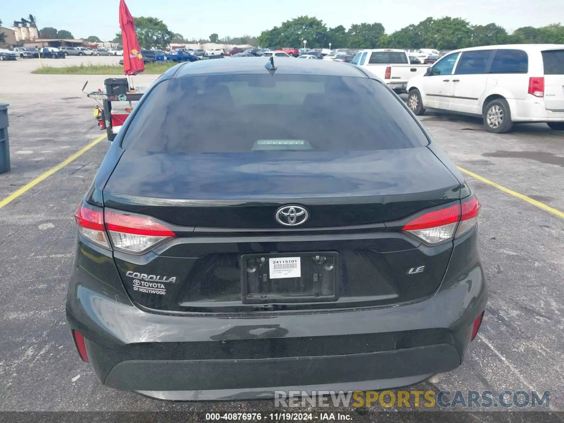 17 fotografías del automóvil dañado 5YFEPMAE4NP376331 TOYOTA COROLLA 2022
