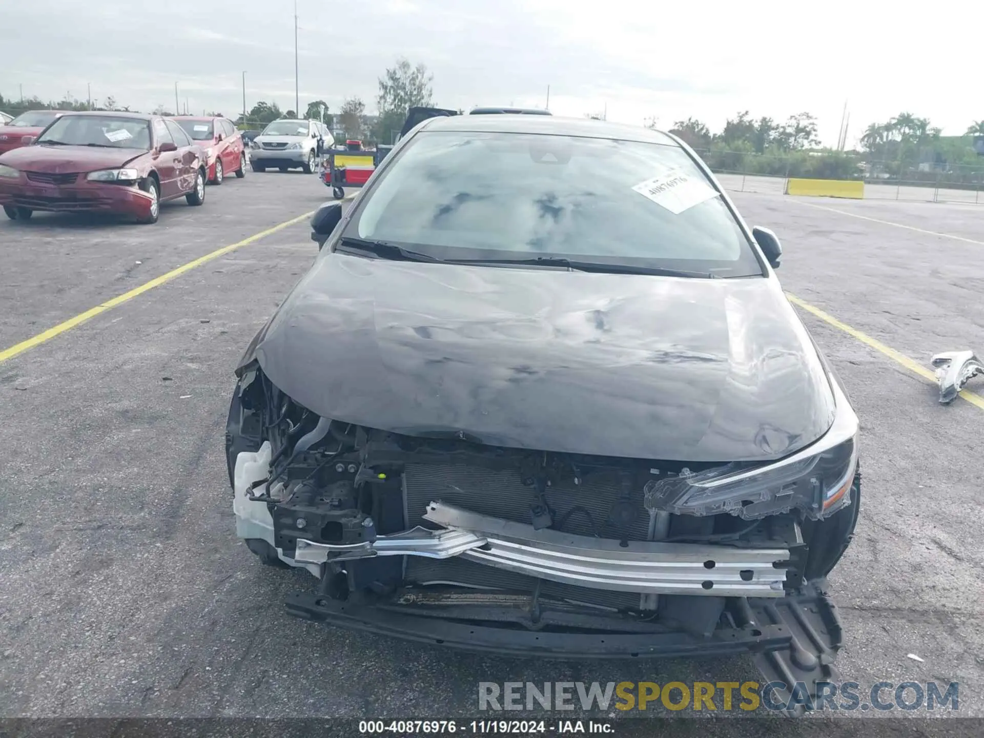 6 fotografías del automóvil dañado 5YFEPMAE4NP376331 TOYOTA COROLLA 2022